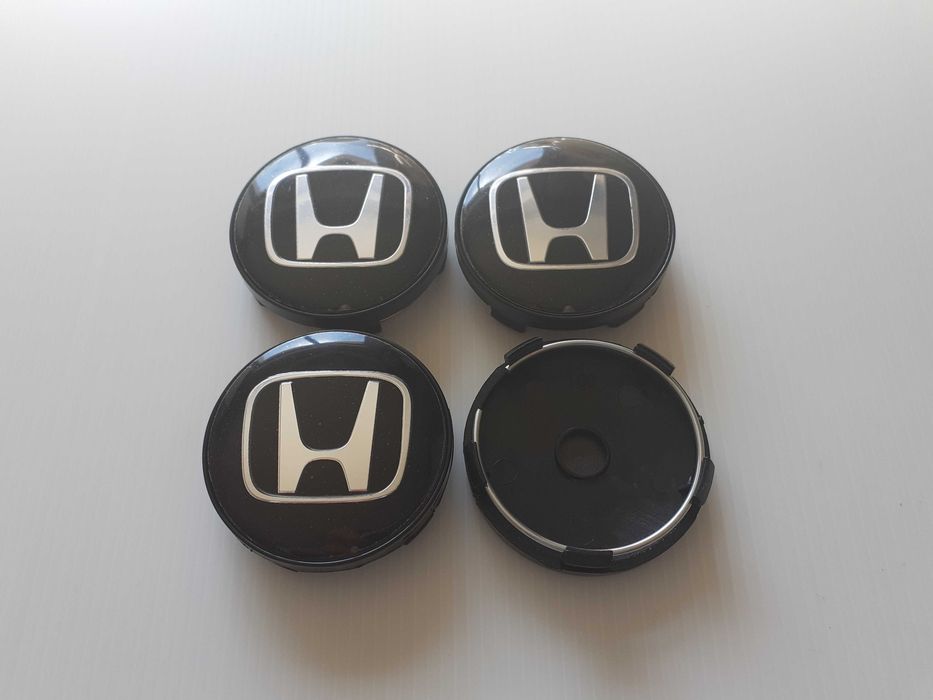 Centros/tampas de jante completos Honda com 58, 60, 65 e 69 mm