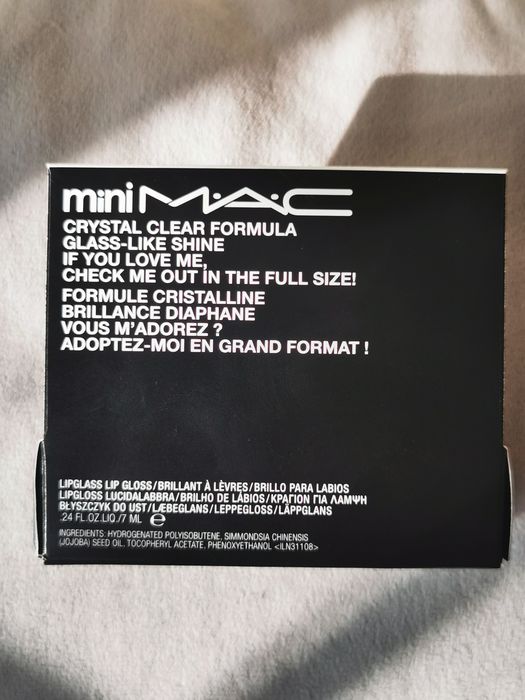 Bezbarwny błyszczyk MAC