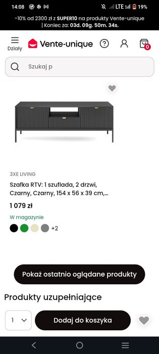 Szafka RTV komoda