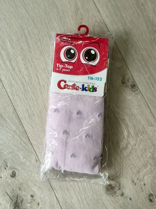 Колготки дитячі Conte Tip-Top світло-рожеві 116-122, 3-7 років