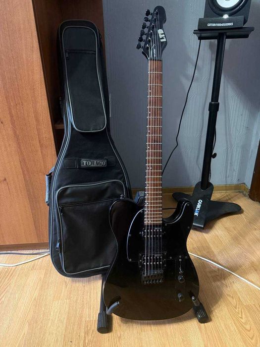 Електрогітара LTD TE-200 Black. Чохол у комплекті