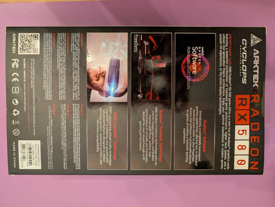 Radeon RX 580 ARKTEK Cyclops