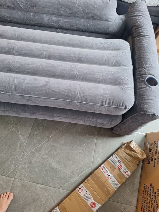 Sofa dmuchana rozkładana Intex 66552NP 224 x 203 x 66 cm.
