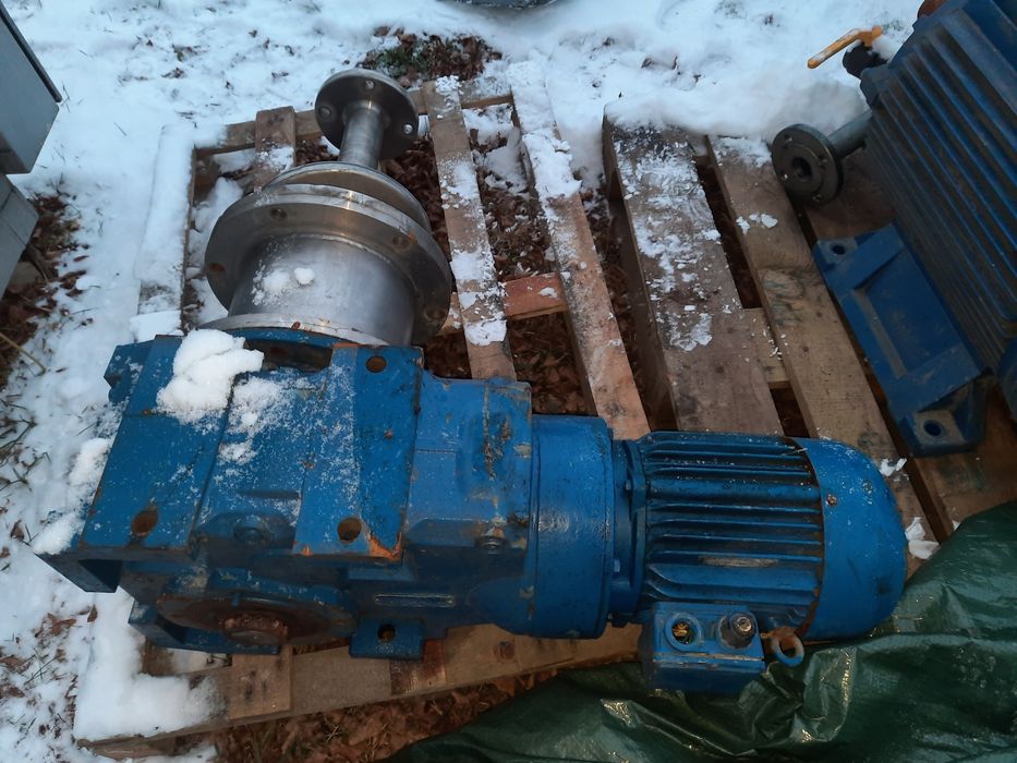 Silnik z przekładnią kwasoodporną 3000kn