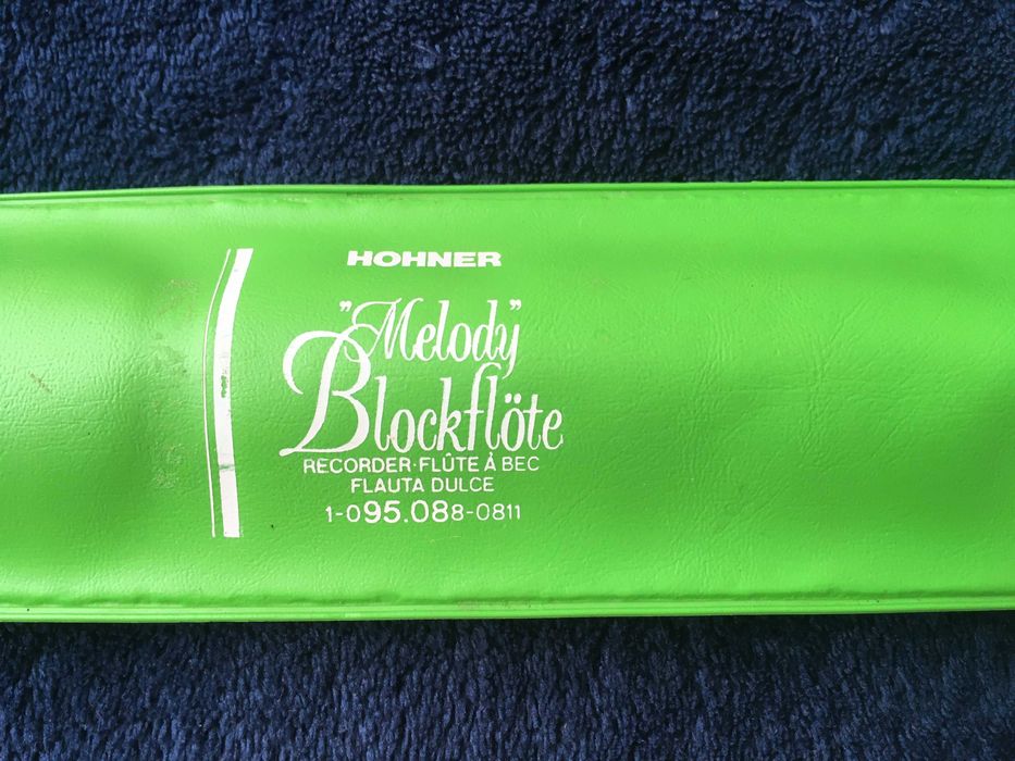 Flauta Escolar, "Melody", Soprano C, Hohner, Germany