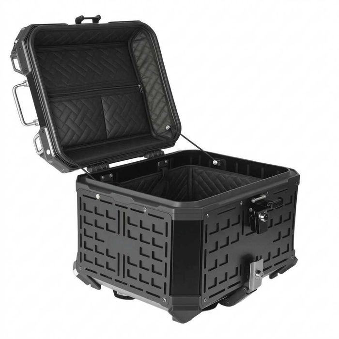 TOP CASE em alumínio com sistema fixação lateral  **NOVAS**