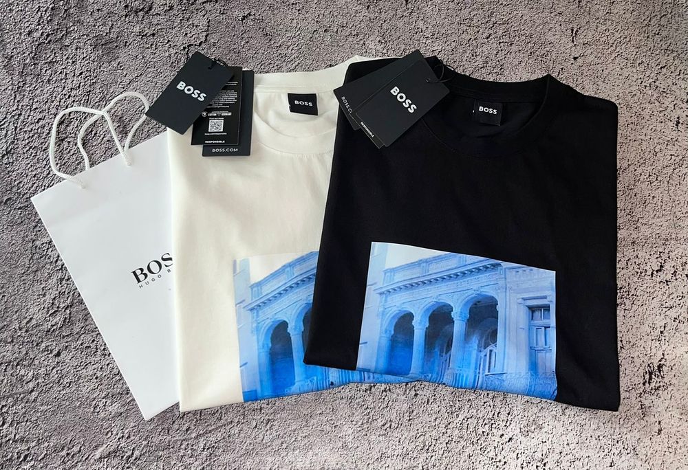 Футболка оверсайз. HUGO BOSS