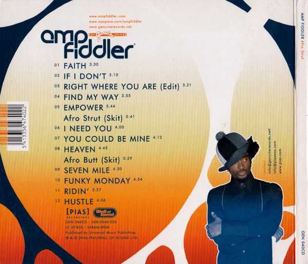 Amp Fiddler ‎– Afro Strut (CD)
