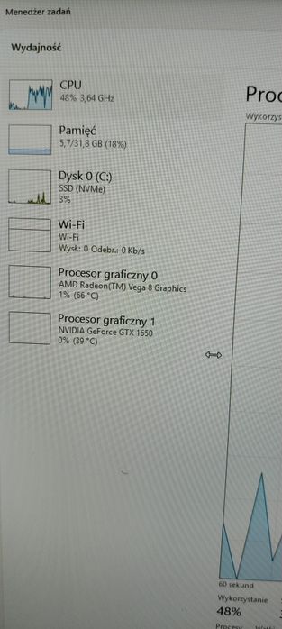 Używany LAPTOP Asus TUF FX705DT Ryzen 5 3550H 32GB 512GB SSD Win11