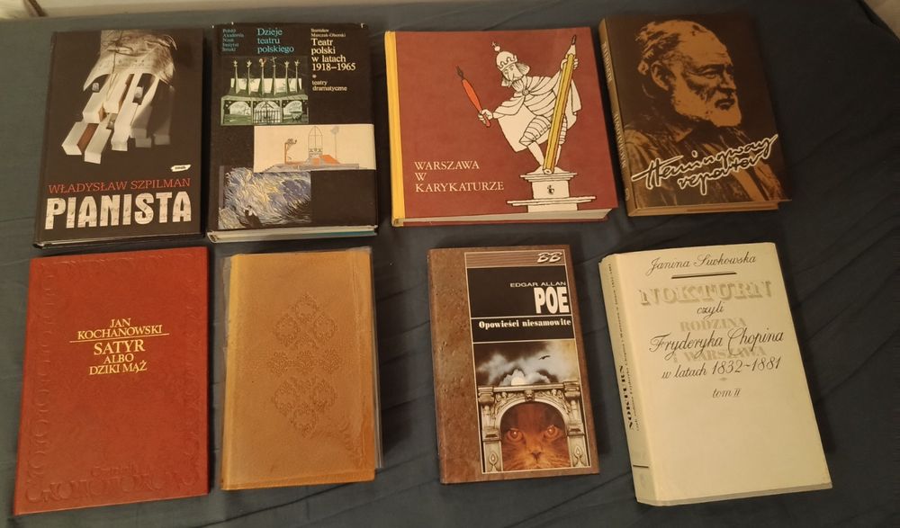 książki 8 sztuk  Kochanowski