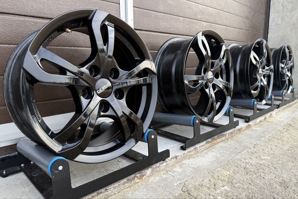 4x felgi aluminiowe 5x114,3 r16 et45 6,5J Alufelgi Czarne 16” Hyundai