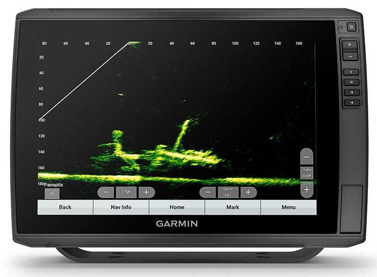 Garmin Echomap Ultra 2 102sv + Panoptix LiveScope System LVS34 z GLS10