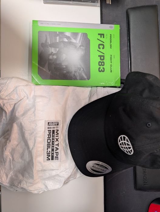 PRO8L3M Fight Club preorder zielony + plecak i czapka limitowany jedyny