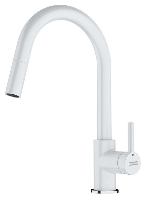 Bateria Kuchenna FRANKE Lina 115.0626.081 Biały polarny z wyciąganą