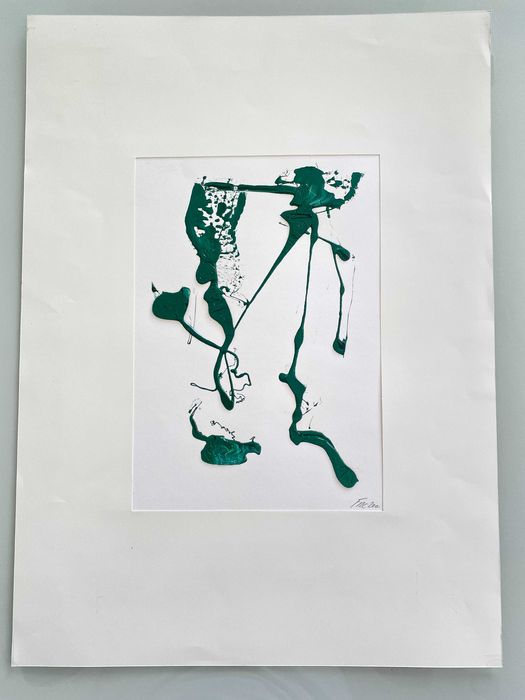 akryl MINIMALIZM 2000 CIESLAK Langnase tajemna kolekcja UNIKAT obraz