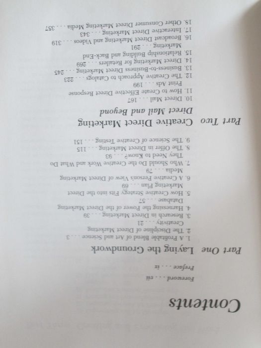 Creative Strategy In Direct Marketing, by Susan K. Jones