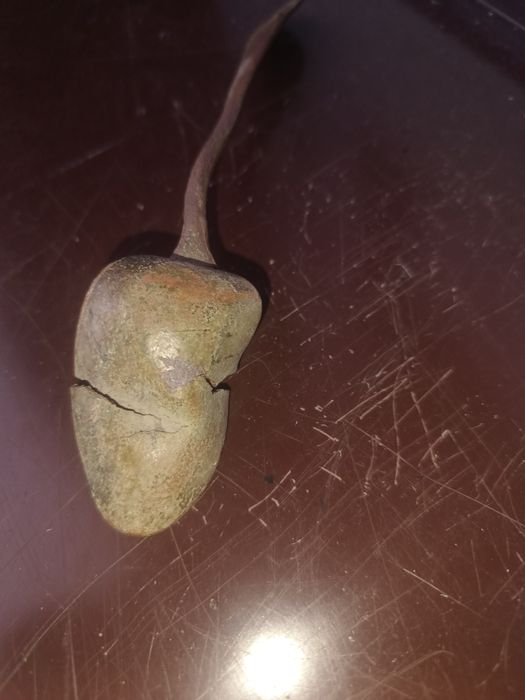 Ложка старинна посріблена