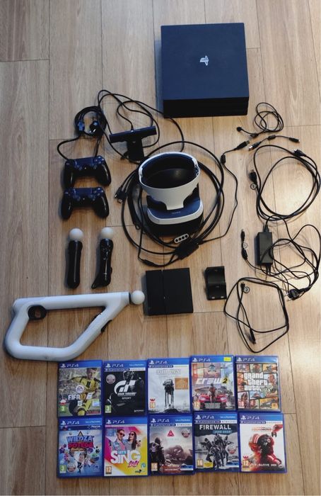 Ps4 pro 1TB zestaw