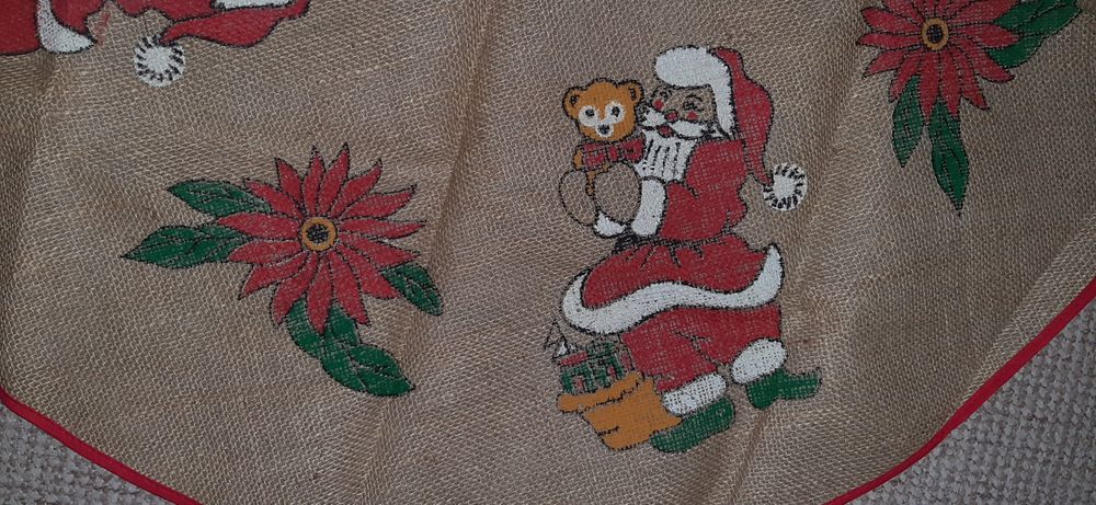 Килимок  під ялинку новорічний різдвяний