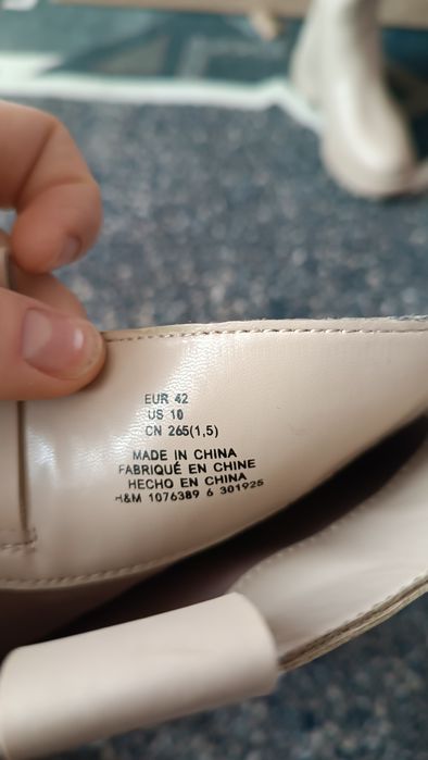 Высокие сапожки h&m 42 размер