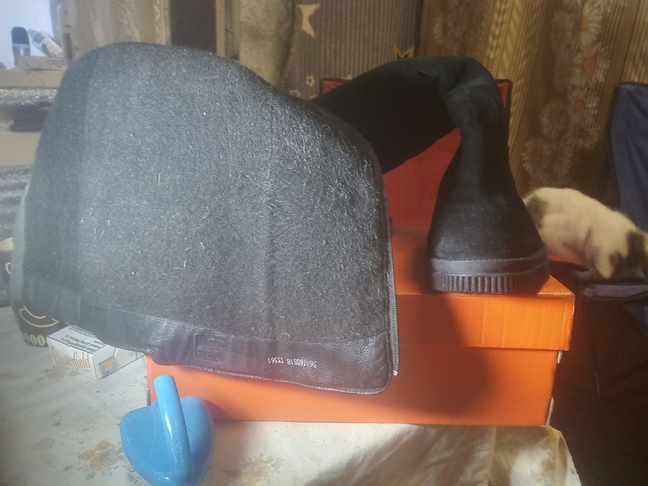 Продам Сапоги Из натуральной Замши