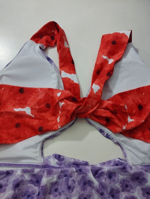 Fato de banho/Trikini Roxo Novo