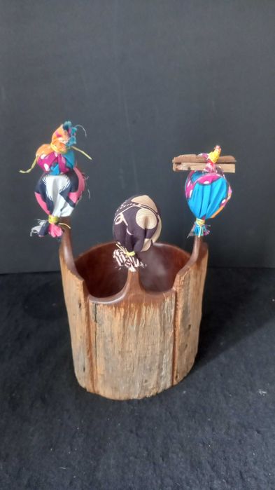 Peça de artesanato africana
