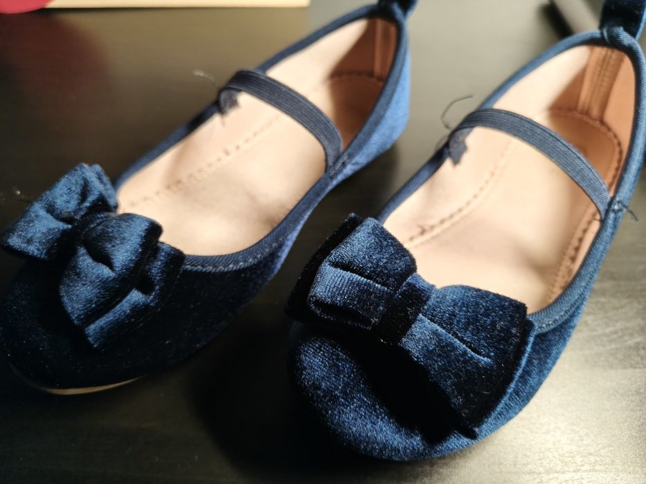 Baleriny granatowe rozmiar 31