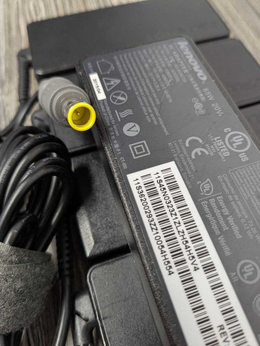 Блок живлення LENOVO 7.9х5.5mm 20V 65W 90W зарядка ОРИГІНАЛ