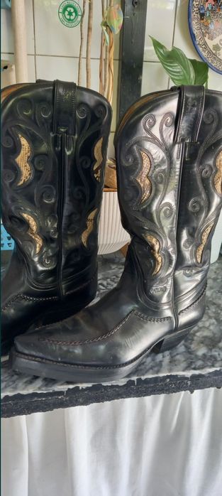 Botas texanas couro marca Sancho