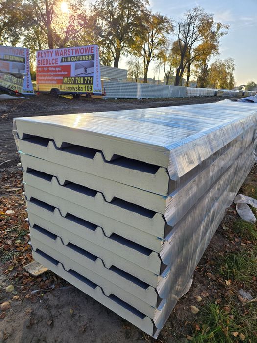 Płyta dachowa 100mm, odcinki 15 i 16m !!!