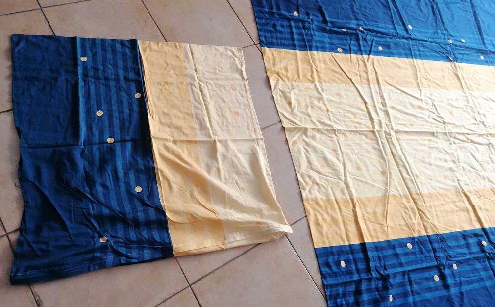 Capa de edredon, com fronha, semi-novo, 5€64738329448323121