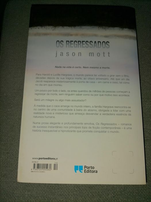 Livro Os regressados de Jason Mott