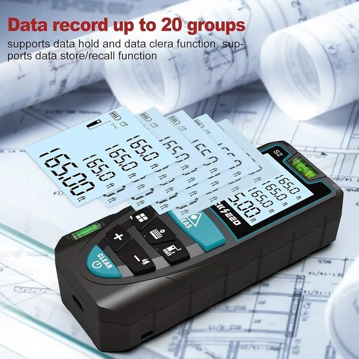 Mileseey rockseed s2 50m dalmierz laserowy