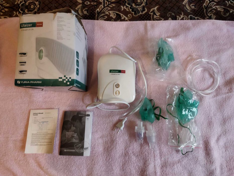 Ингалятор (небулайзер) Ulaizer Home CN-02MY компрессорный.