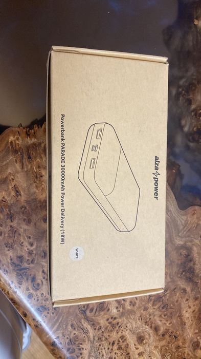 Павербанк Alza Power Bank Ingot 20000 mAh Quick Charge +PD 3.0 Silver