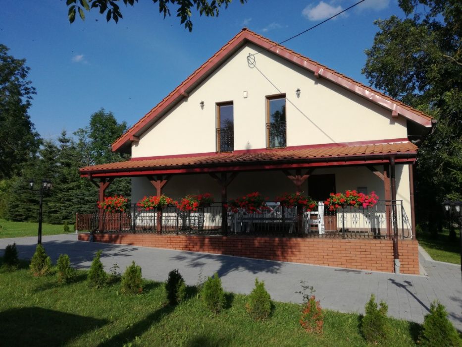 Wakacje 2026 Mazury/ Dom na jeziorem/ plaża/ BASEN/ BANIA/ Pomost łódź