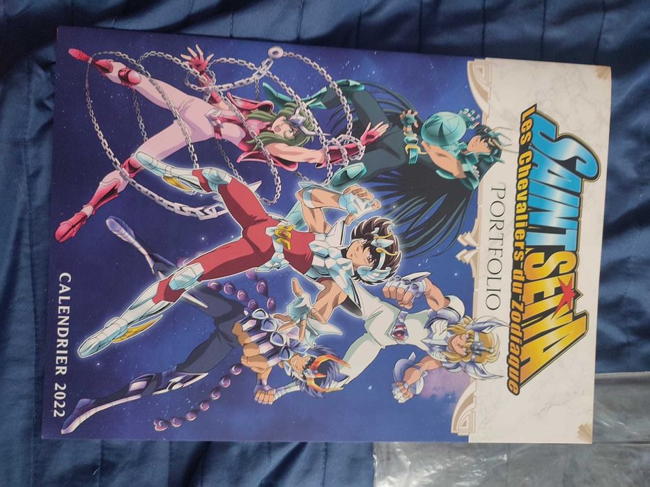 Calendário Saint Seiya 2022 – Edição de Colecionador – Como Novo