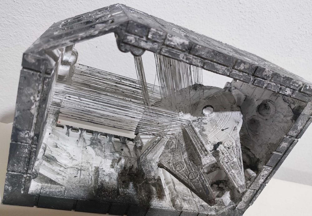 Candeeiro Led Star Wars Millennium Falcon