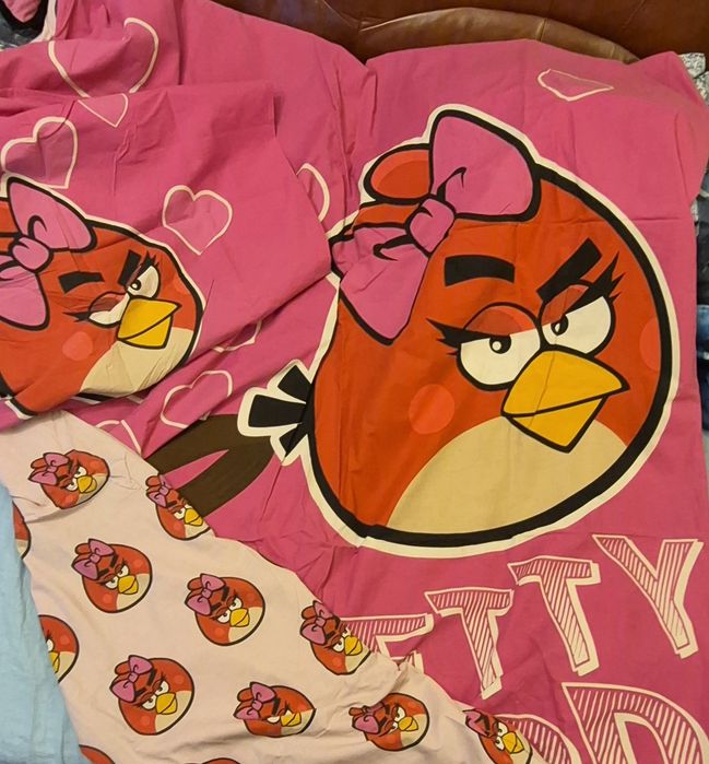 Pościel dziecięca Angry Birds 140x200