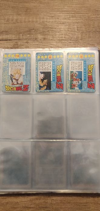 Cartas dragon ball Z serie 1 - azul