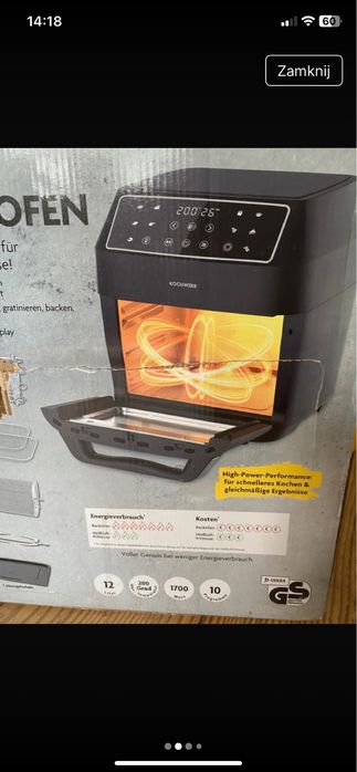 Frytkownica drzwiczki