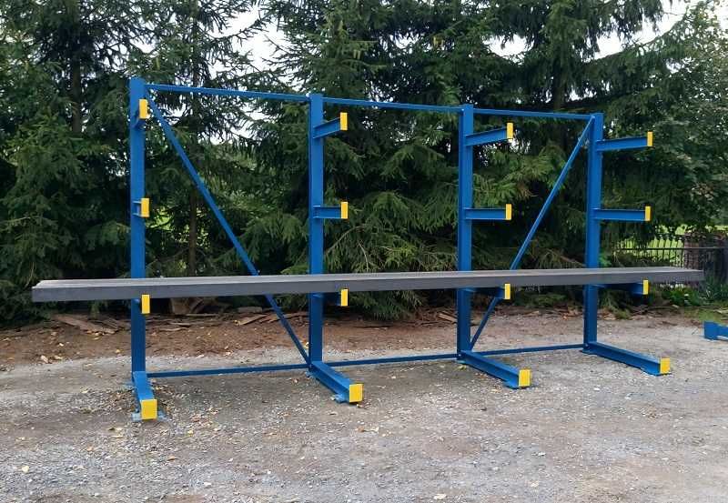 Regał wspornikowy , regały wspornikowe , dłużyca , stal