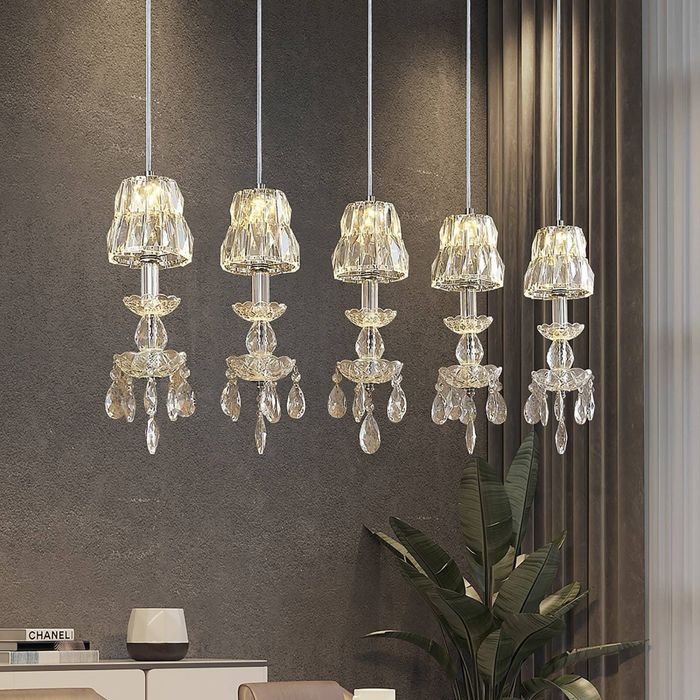 Lampa wisząca, elegancka, długa