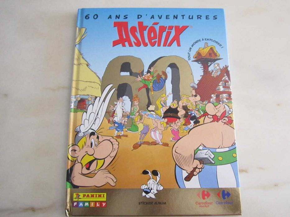 Caderneta Completa Asterix (edição francesa) - capa dura