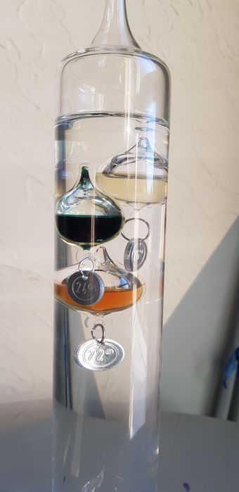 Stary termometr pokojowy PRL