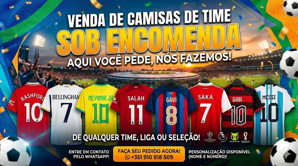 Camisa camisola  equipas Brasil  copa mudial 2026