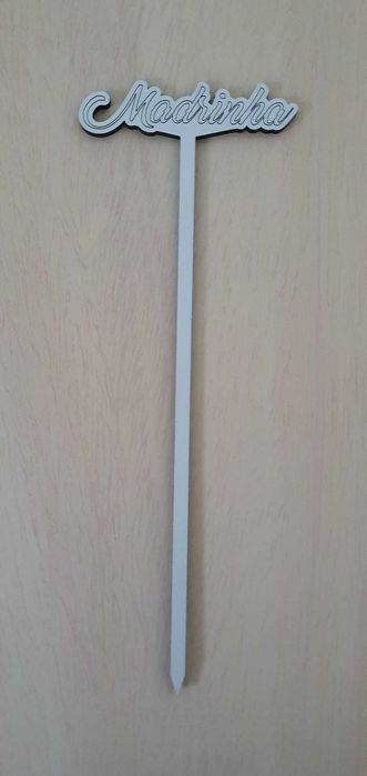 Topper para bolos, ramos flores