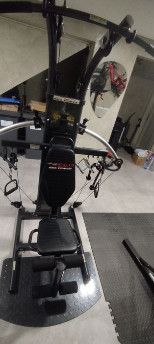 Máquina de Musculação Multiestação / Ginásio em Casa – Finnlo Bio Force Extreme (até 250 kg)