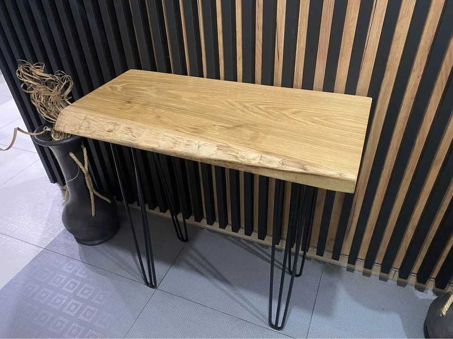 Konsola dębowa nowa